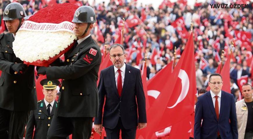 81 ilden gençler Ata’nın huzurunda