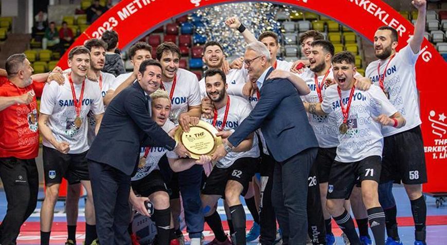 Erkekler 1. Liginde Bahçelievler Belediye Spor şampiyon oldu