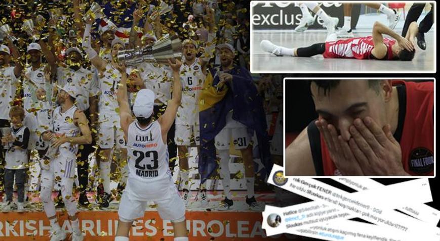 Kostas Sloukas, Euroleaguede son saniyede yıkıldı Gözyaşlarını tutamadı, Fenerbahçe taraftarları sert çıktı