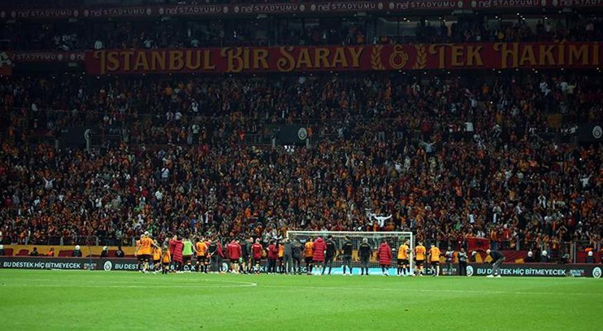 Galatasarayda şampiyonluk kararları Nef Stadına dev ekran kurulacak