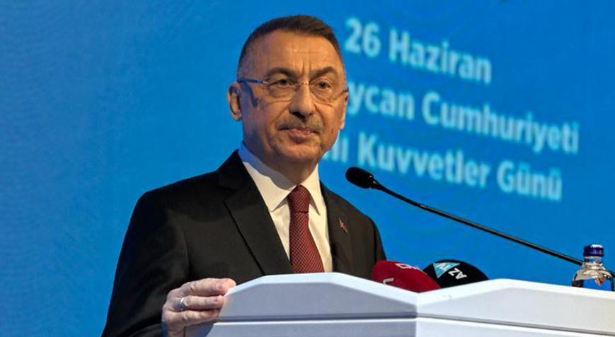 Fuat Oktay: Türkiye- Azerbaycan kardeşliği ebedidir
