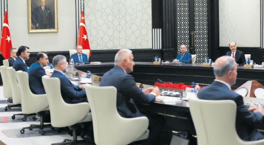 Kabinenin veda toplantısı