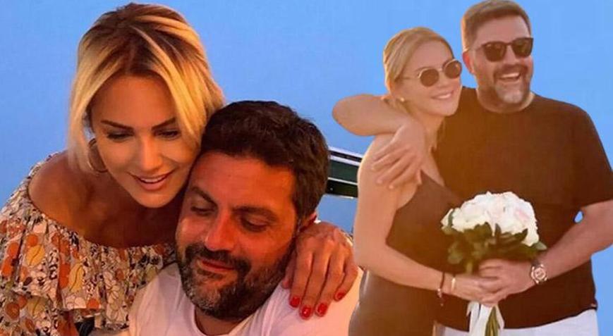 Ece Erken kaybettiği eşi Şafak Mahmutyazıcıoğlu ile evlilik yıl dönümünü kutladı