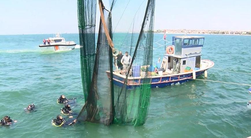 İstanbulda Hayalet ağ temizliği: 9 yılda 335 bin metrekare ağ çıkarıldı