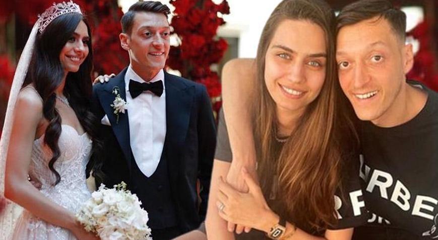 Amine Gülşe ile Mesut Özilden romantik evlilik yıl dönümü kutlaması
