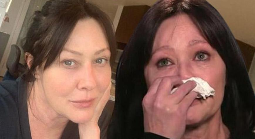 Kanserle mücadele eden Shannen Dohertyden kötü haber