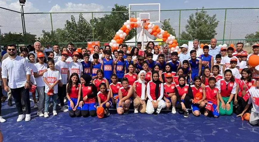 Köylerde basketbol için BİDEV adım