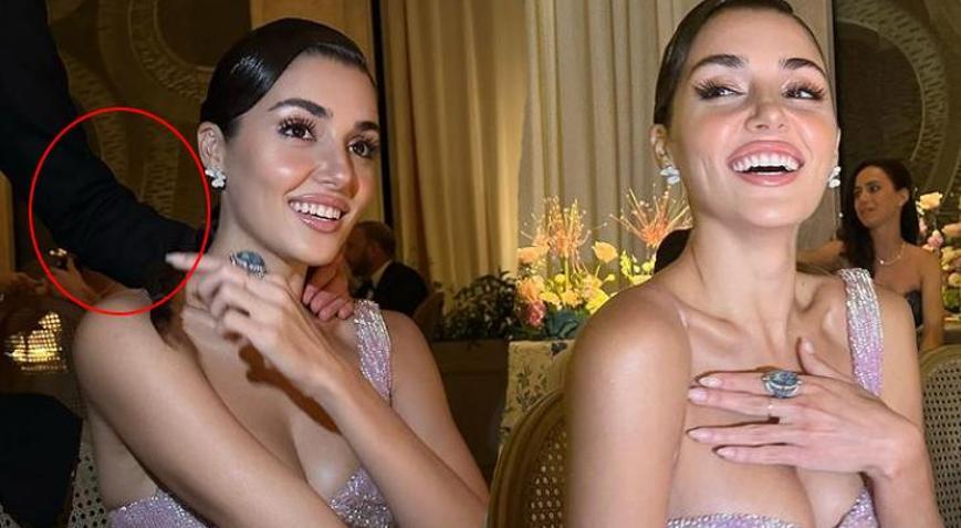 Hande Erçel'in Hakan Sabancı'yı kestiği fotoğraf! - Magazin Haberleri -  Milliyet