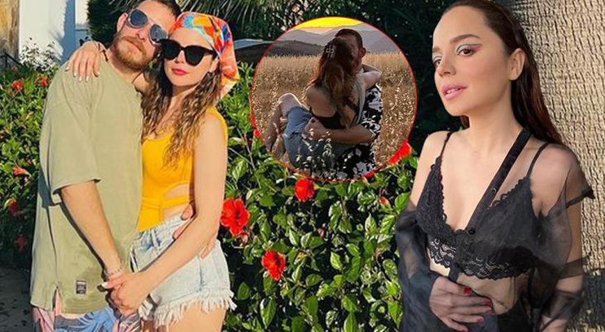Sosyal medyada aşka geldi Pelin Ermişten sevgilisiyle romantik pozlar