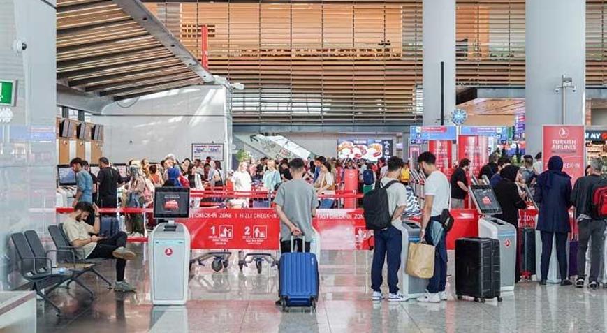 İstanbul Havalimanında tüm zamanların yolcu rekoru kırıldı
