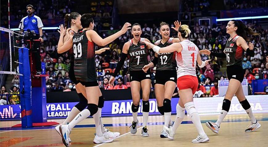 Filenin Sultanları, Brezilya'ya Set Vermedi! - Voleybol Spor Haberleri