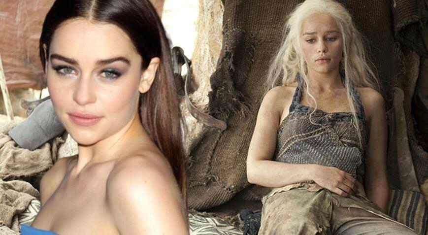 Emilia Clarke: Bana çıplaklık hakkında soru sormadıkları sürece sorun