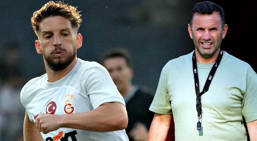 Galatasarayda Dries Mertensten veda sinyali Belki de son sezonum