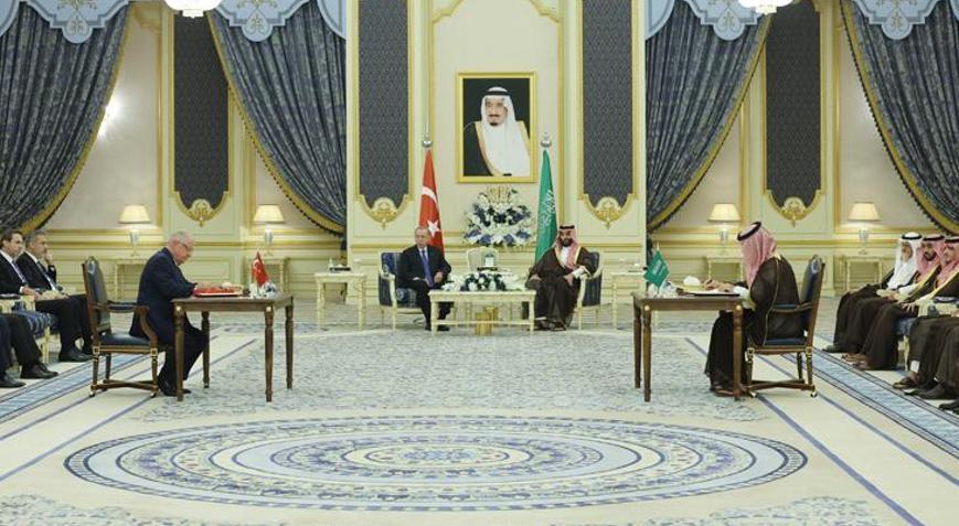 Türkiye ile Suudi Arabistan arasında 5 yeni anlaşma imzalandı