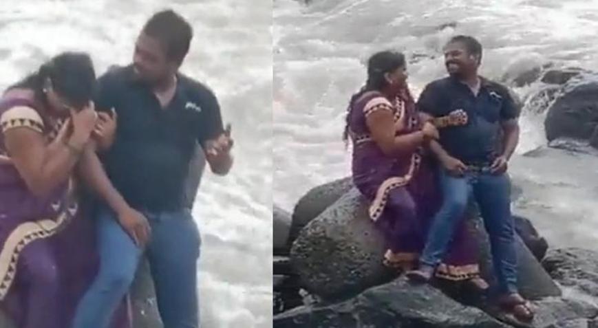 Çocuklarının gözleri önünde öldü Birbirlerine son kez baktılar