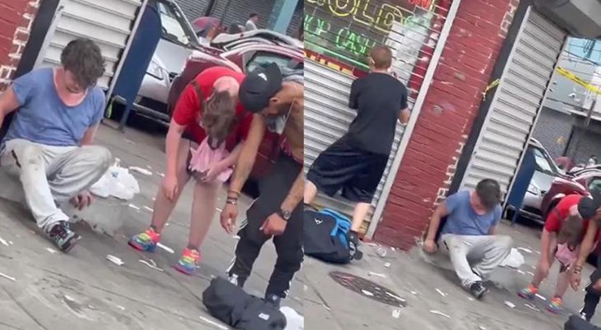 Şok görüntü Sokakların yeni belası kullananı zombiye dönüştürüyor