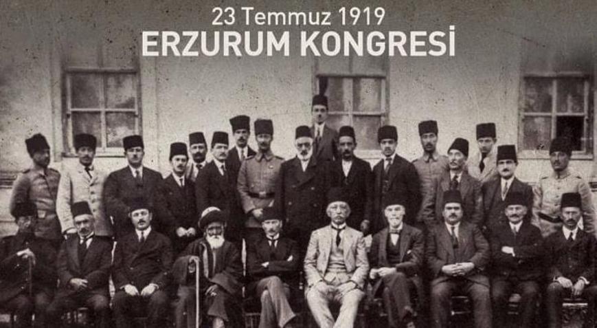 Bakan Tunç'tan 'Erzurum Kongresi' Paylaşımı! 'Milli Mücadele Ruhu ...