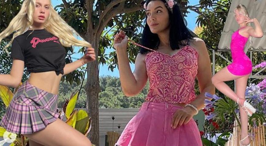 Aleyna Tilki ve annesi Havva Öztelden Barbie tarzı