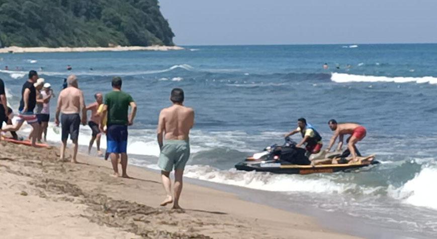 Samsundaki deniz yasağına jandarmadan denetim