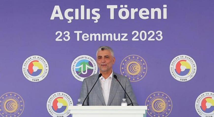 İpsalada TIR parkı açan Bakan Bolat: İhracatta gümrük kapılarımızın altyapısı önemli