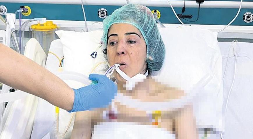 Yeni akciğerle ilk nefes sevinci