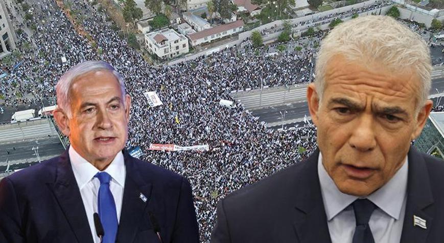 İsrailde muhalefet liderinden Netanyahuya yargı reformu çağrısı