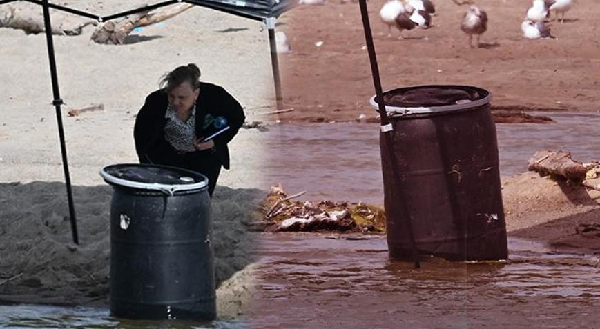 Kıyıya vuran varilden ceset çıktı Ne olduğunu polis bile bilmiyor