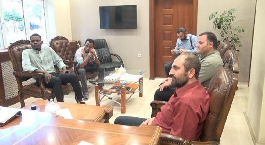 Afrikadan geldi, Gümüşhane’de Müslüman oldu