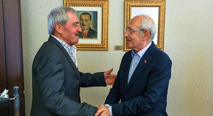 Kılıçdaroğlu, Mehmet Şahin ile CHP Genel Merkezi’nde görüştü