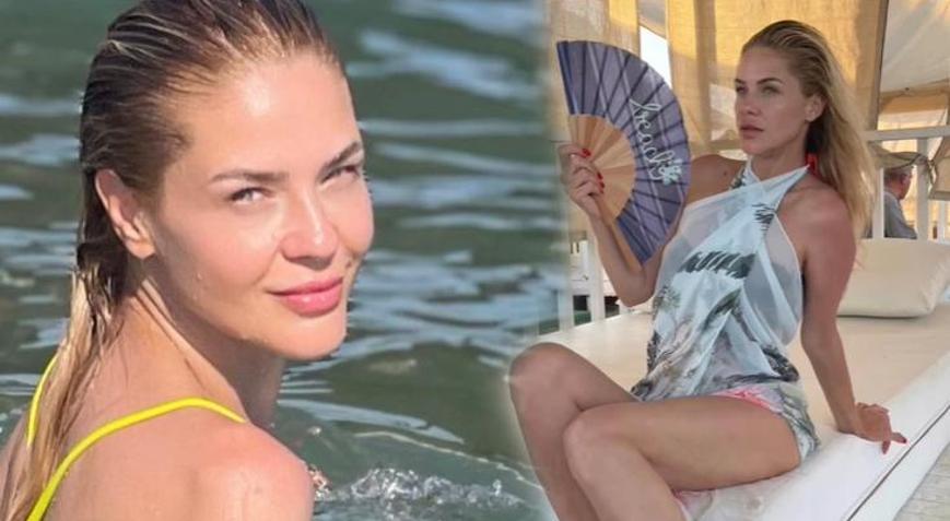 Emine Ünden ayrılık sonrası tatil pozları