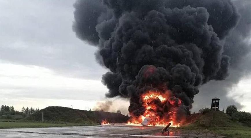 Rus stratejik bombardıman uçağı Tu-22 vuruldu Dünya şokta