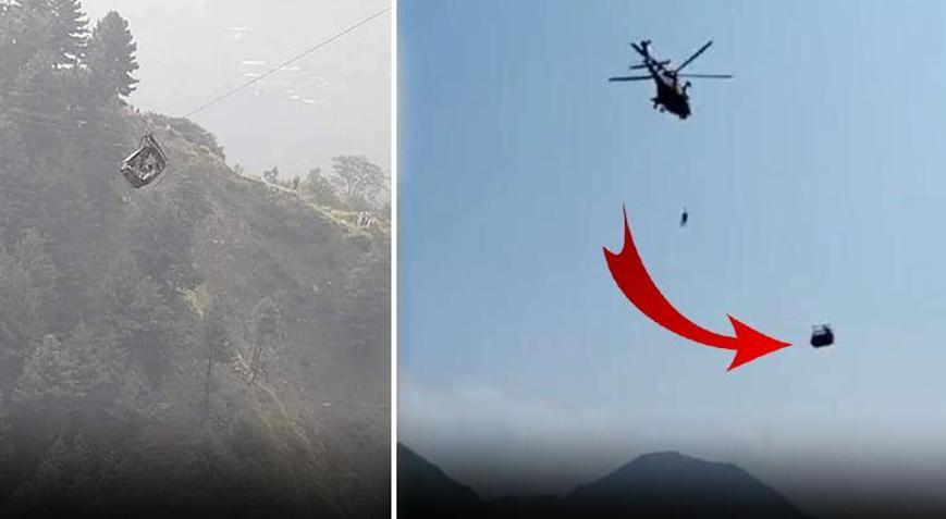 274 metre yükseklikte zamana karşı yarış Dünya soluğunu tuttu