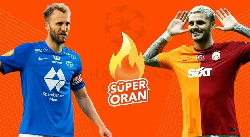 Molde-Galatasaray maçı Tek Maç, Süper Oran ve Canlı Bahis seçenekleriyle Misli’de