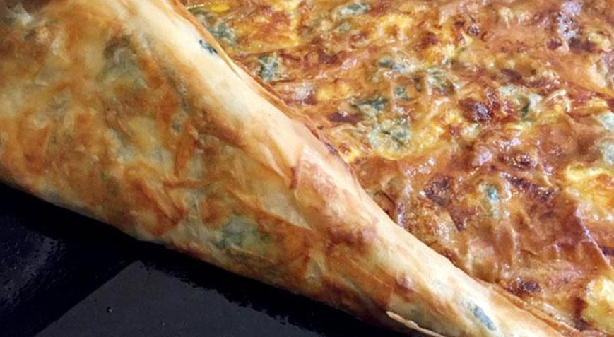 Misafirlere tarif sorduran börek: Kabaktan börek olur mu demeyin Kabaklı dilim börek tarifi