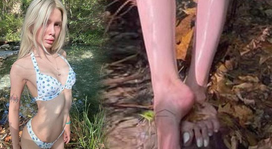 Aleyna Tilkiden bikinili pozlar Herkes aynı detaya takıldı