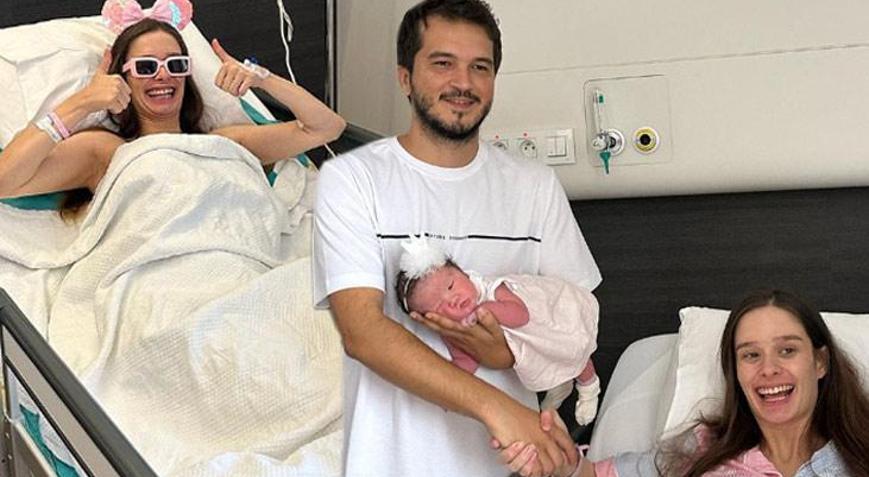 Oyuncu Metin Pıhlıs baba oldu Ailemizin yeni çekik gözlü üyesi Parla