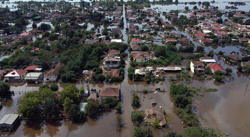Yunanistan’da sel felaketinin etkisi büyüyor Can kaybı 10a yükseldi