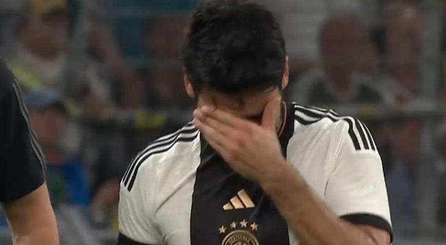 İlkay Gündoğan sahayı ağlayarak terk etti