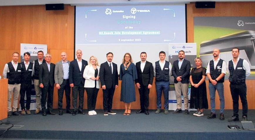 Uzun menzil hidrojenli otobüs için geri sayım