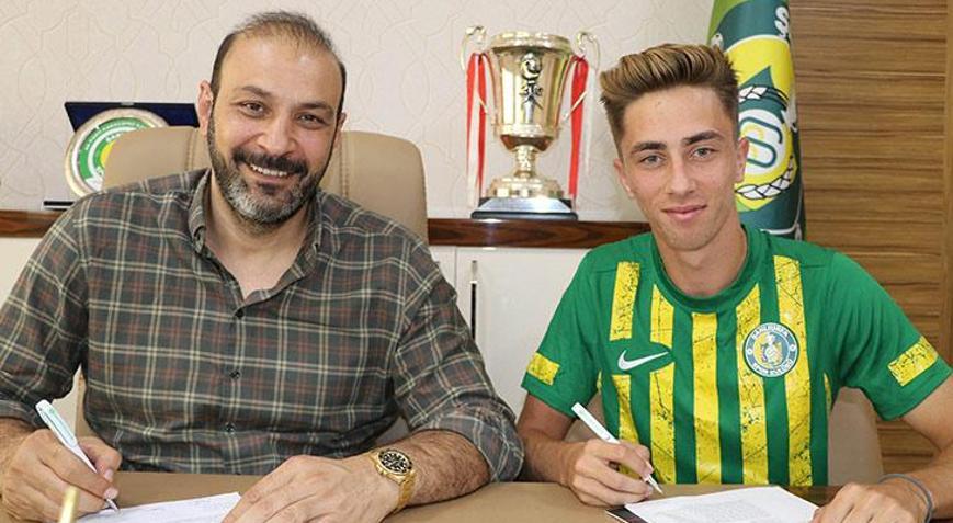 Galatasarayın genç yeteneği Baran Aksaka, Şanlıurfasporda