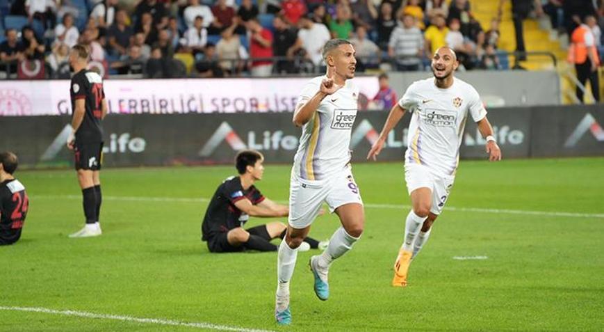 Eyüpspor, Ankarada 3 puanı 3 golle aldı