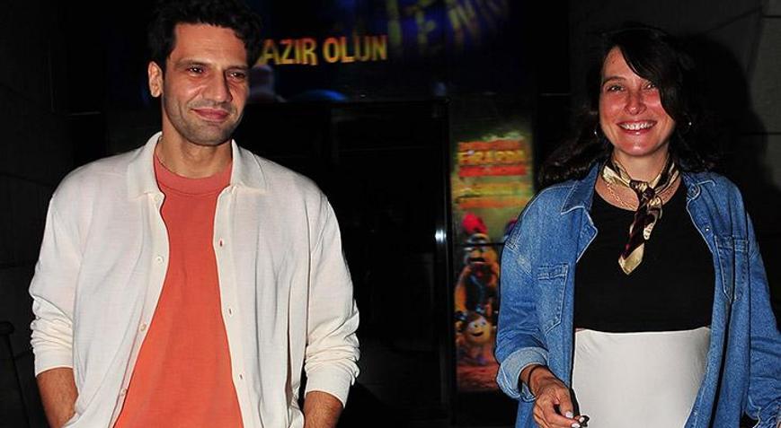 Kaan Urgancıoğlu-Burcu Denizer çiftinin neşesi yerinde