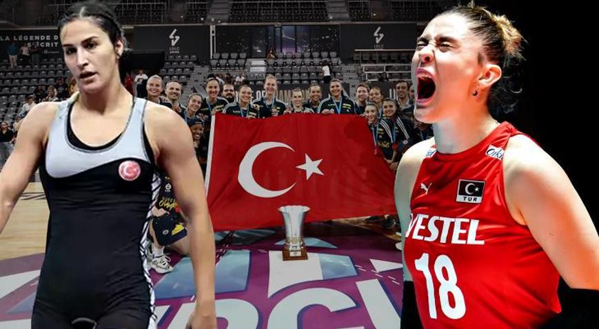 Cumhuriyet’in 100’ü altın kadınlar Filenin Sultanları destan yazdı