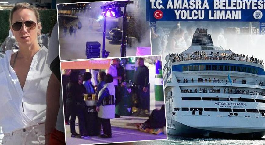 İlçede sosyal medyayı karıştıran Rus gecesi En çok Türkler geldi