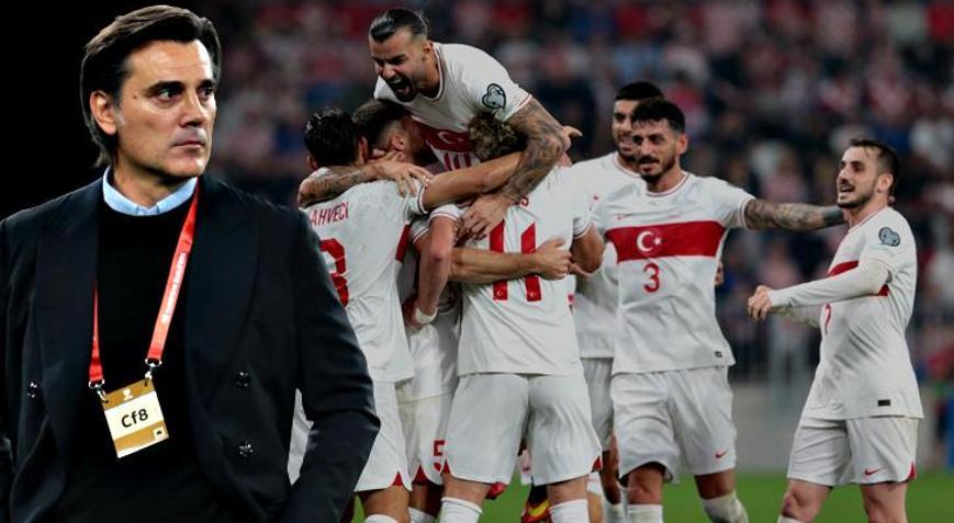 SON DAKİKA! Türkiye, Hırvatistan'ı 1-0 yendi! Vincenzo Montella'nın ilk ...