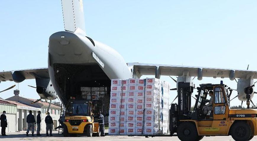 Türkiye’nin Gazze’ye gönderdiği insani yardım hacmi 42 bin tona ulaştı