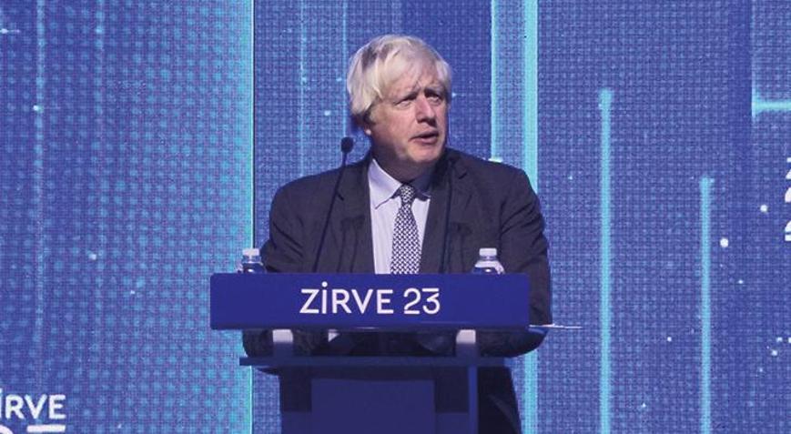 Boris Johnson İstanbul'da 23 Zirvesi'ne Katıldı! 'Türkiye'de Olmak ...