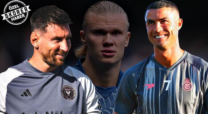 Yok artık Cristiano Ronaldo Lionel Messiye büyük fark attı