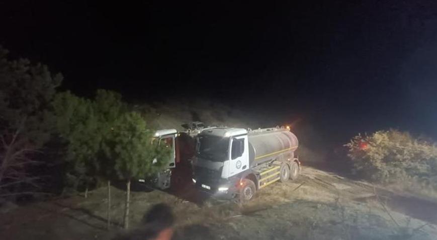 Boluda korkutan orman yangını kontrol altında