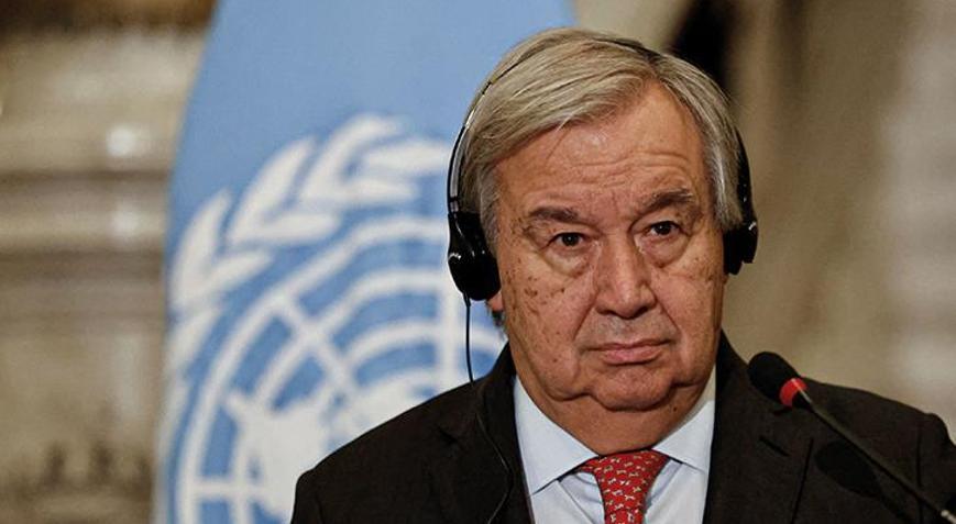 Antonio Guterres: Hiçbir şey sivil hedeflere roket fırlatılmasını haklı gösteremez